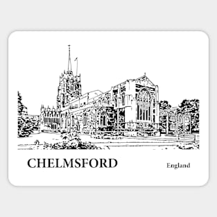 Chelmsford England Sticker